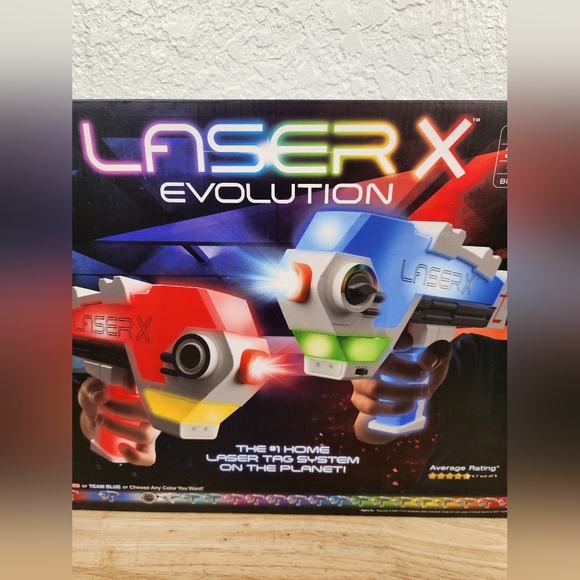 Laser X Evolution set of 2 Blaster to Blaster By NSI International New Sealed - Picture 3 of 7